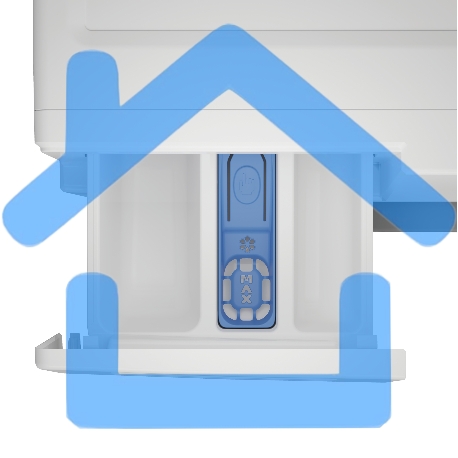 Стиральная машина Beko WRS5512BWW белый, загрузка фронтальная 5 кг, 1000 об/мин., класс: А-6