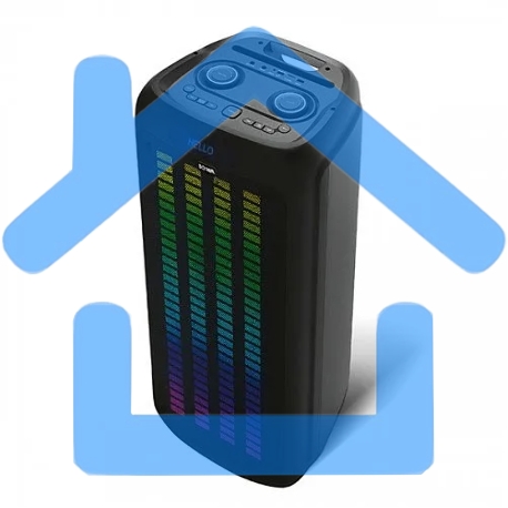 Портативная Bluetooth-колонка BQ PBS2010 черный 100 Вт