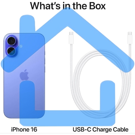 Смартфон Apple iPhone 16, 8/256Gb, ультрамарин-4