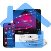 Лента светодиодная умная Yeelight, 12 метров / RGBIC+ BLE / YLYDD-0039