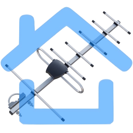 Антенна наружная РЭМО (301065) BAS-1156-P SPRINT-7 - пассивная