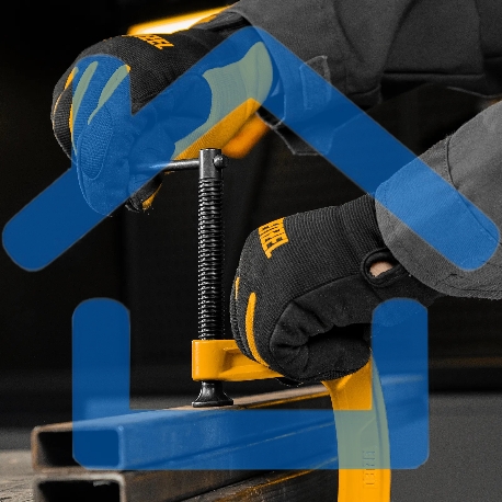 Струбцина Denzel G-образная усиленная, 75 мм-1