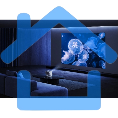 Проектор Xgimi Horizon S Max DLP 3100Lm LS (3840x2160) 1000000:1 ресурс лампы:20000часов 2xUSB typeA 1xHDMI 4.81кг-19