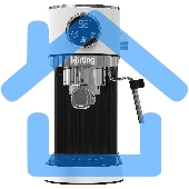 Кофеварка рожковая Korting KCM 1003 EW белый, исп. кофе - молотый, 1.2 л, 1350 Вт, 20 бар.