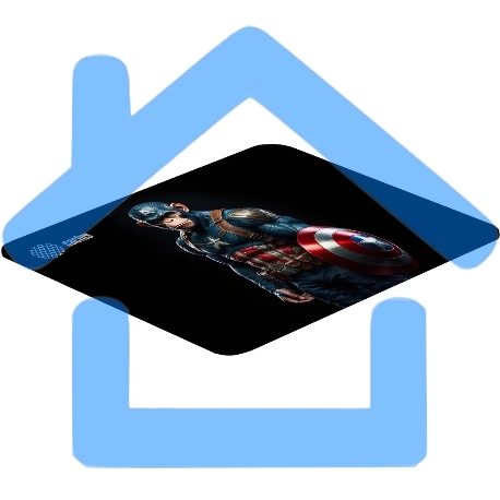 Коврик для мыши Cactus Captain America 250x200x3мм (CS-MP-D08S)-2