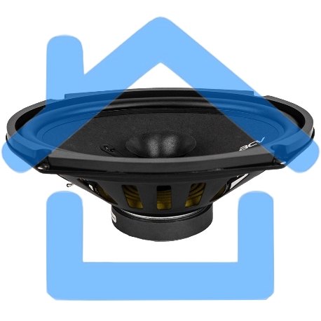 Колонки автомобильные ACV PD-691 BEATS (без решетки) 240Вт 91дБ 4Ом 16x23см (6x9дюйм) (ком.:2кол.) коаксиальные однополосные-10