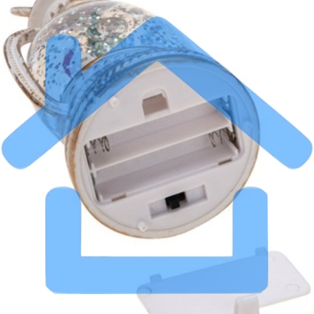 Светильник декоративный (фигура) Фонарик с эффектом снегопада и подсветкой NEON-NIGHT-1