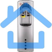 Кулер Aqua Work 17LDR напольный электронный серебристый/черный