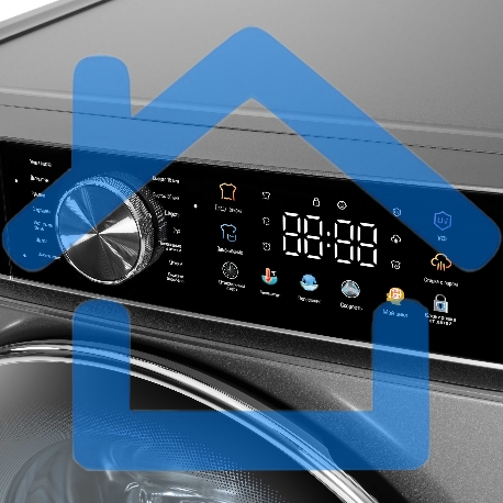 Стиральная машина Бирюса WM-SC1214/15 S хромированный металлик, загрузка фронтальная 12 кг, 1400 об/мин, класс А+++-4