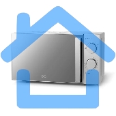 Микроволновая печь BQ MWO-20013SM серебряный, 20 л, 800 Вт, переключатели - поворотный механизм