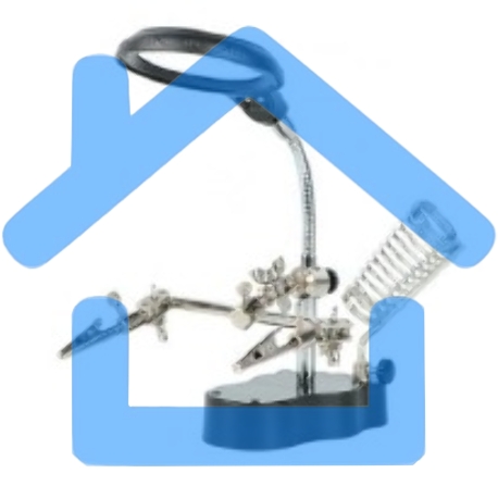 Лупа с держателем платы для пайки Kaisi TU-1093T