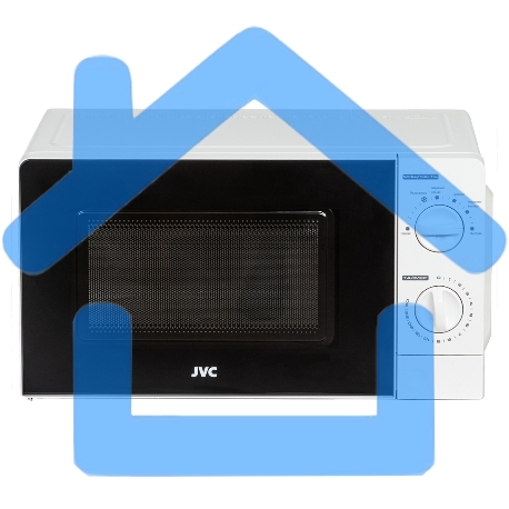 Микроволновая печь JVC JK-MW123M белый, 20 л, 700 Вт, переключатели - поворотный механизм-8