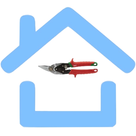 Ножницы по металлу Milwaukee Ручной инструмент Правый рез NEW 48224520