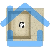 Кухонная мойка Practik PR-M 575-002 слоновая кость