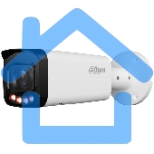 Уличная цилиндрическая IP-видеокамера DAHUA DH-IPC-HFW2449TP-ZAS-IL Smart Dual Light с ИИ 4Мп, 1/2.9” CMOS, моторизованный объектив 2.7~13.5мм, видеоаналитика, ИК до 60м, LED до 60м, IP67, IK10