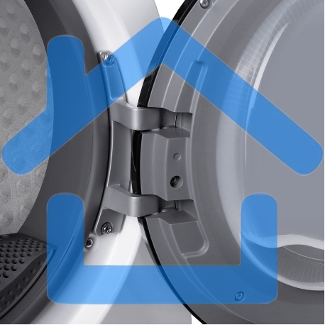 Сушильная машина Maunfeld MFDM168WH02 белый, 8 кг, сушка - тепловой насос, программ - 16, 59.5 x 84.5 x 61 см-9