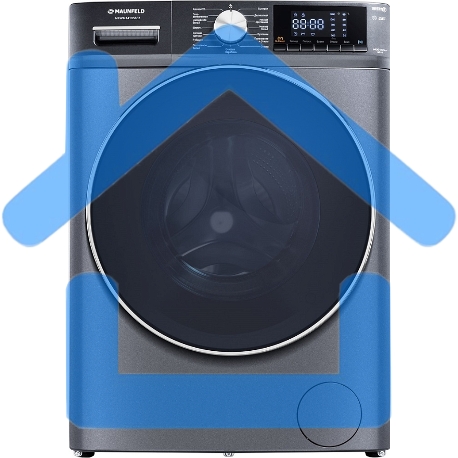 Стиральная машина Maunfeld MFWM1410SB02 темно-серебристый, загрузка фронтальная 10 кг, 1400 об/мин., класс: А+++