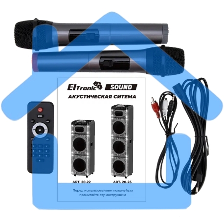 Колонка ELTRONIC (20-26) SKILLETS BOX 3500 - 10