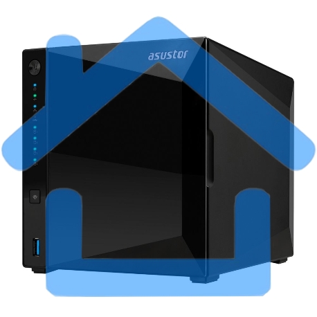 Сетевой накопитель ASUSTOR AS3304T V2/ASUSTOR/4/BAY/EU/2GD4 -7