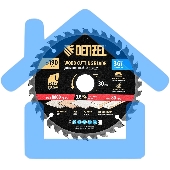 Пильный диск по дереву Denzel ф190 х 30 мм, 36 зубьев 733407