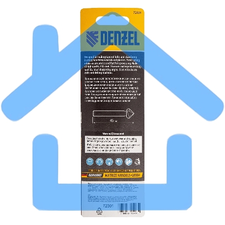 Зенковка конусная Denzel под М3, HSS, по металлу, цилиндрический хвостовик-2