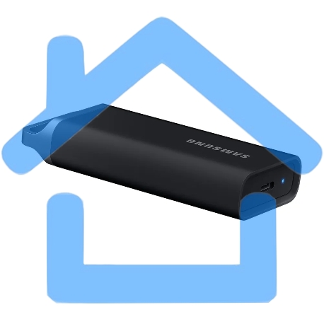 Внешний накопитель SSD Samsung T5 EVO External 2Tb (1024Gb) черный USB 3.2 (MU-PH2T0S/WW) 1year-20