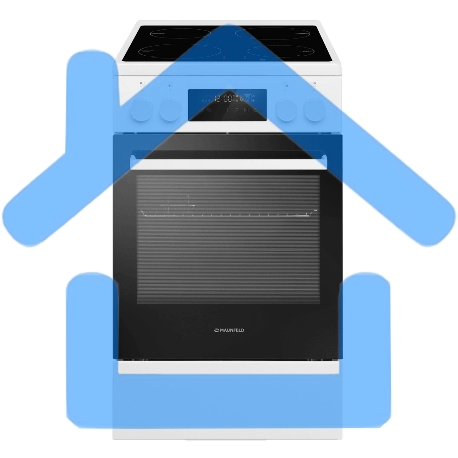 Электрическая индукционная плита Maunfeld MIC511W01TD