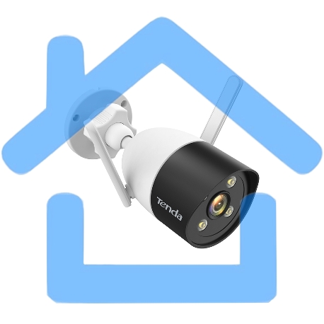 Камера IP TENDA WI-FI 1080P OUTDOOR CT3-WCA-3