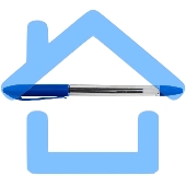 Ручка шариковая Buro прозрачный/синий, d=0.7мм, синие чернила, сменный стержень, линия 0.5мм, резиновая манжета без инд. Маркировки