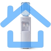 Кулер AEL LD-AEL-16 v.2 напольный электронный белый