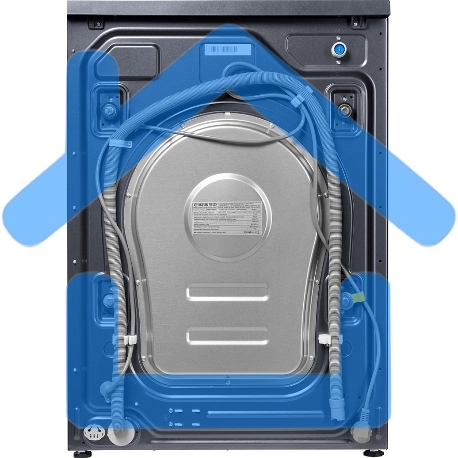 Стирально-сушильная машина Maunfeld MFWD14106SB03 темно-серебристый, загрузка фронтальная 10 кг, 1400 об/мин., класс: В-16