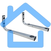 Кронштейн наст. для СВЧ Kromax MICRO-7s silver