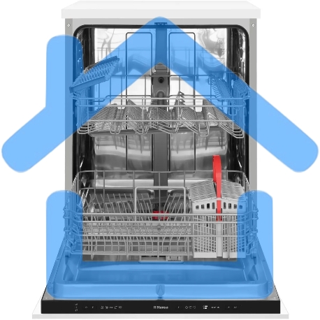 Встраиваемая посудомоечная машина Hansa ZIV634H, нержавеющая сталь, 59.8 см, 12 компл., 49 дБ, класс A++-8