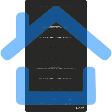 Индукционная варочная поверхность Darina 6Р9 ЕI528 B независимая, черный