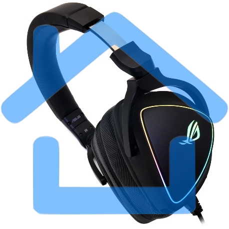 Игровые наушники ASUS ROG Delta S черные (7.1, USB Type-C + A, RGb подсветка, 50 мм, ESS 9281 Pro, микрофон, 90YH02K0-B2UA00)-13