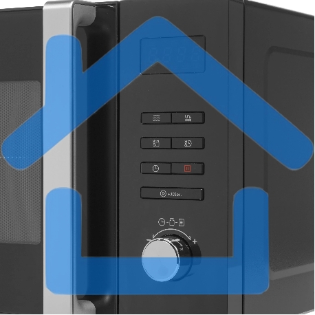 Микроволновая печь Hyundai HYM-M2062 черный, 23 л, 800 Вт, переключатели - поворотный механизм/кнопки-14