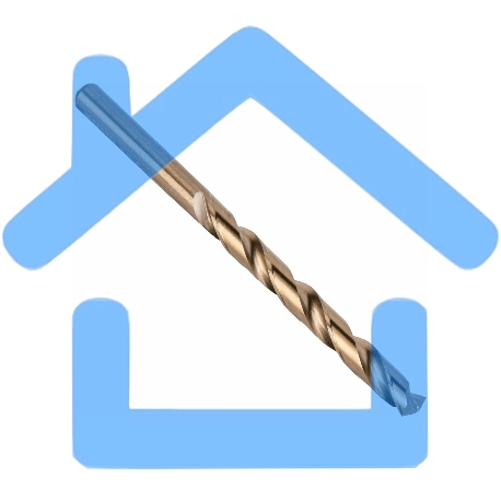 Сверло по металлу Denzel 7 мм, HSS Co-8%-7