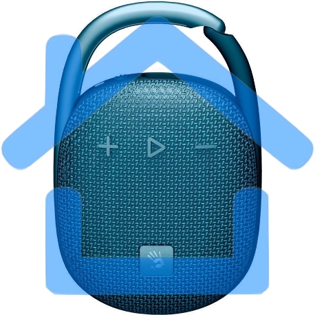 Портативная колонка A4Tech Bloody S5 Lock синий 5W 1.0 BT 10м 1600mAh (S5 LOCK BLUE)