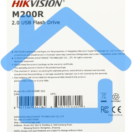 Флешка USB Hikvision 32Gb HS-USB-M200R/32G USB 2.0 черный-1