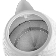 Чайник электрический BRAYER BR1008WH 2200 Вт, 1,7 л, Strix, автоотключ, термост.пласт.