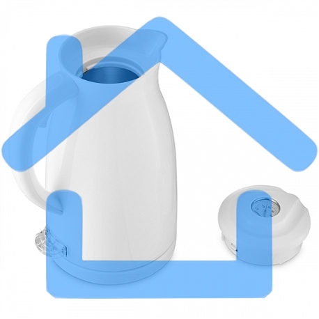 Чайник BQ KT1709S белый. Мощность:1800/Объем:1,5-1