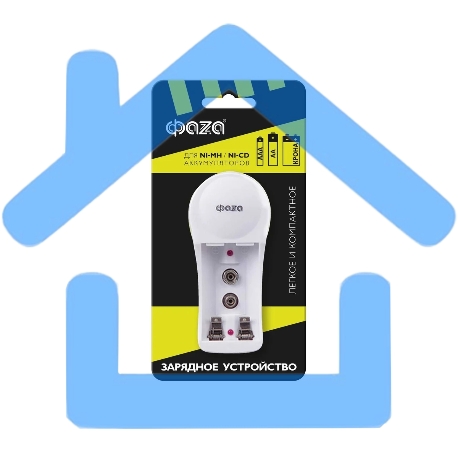 Устройство зарядное B-50 (2хAA/AAA 1х9В) ФАZА 2858726-6