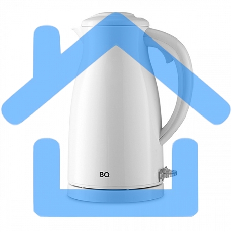 Чайник BQ KT1709S белый. Мощность:1800/Объем:1,5-2