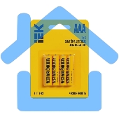 Батарейка щелочая Alkaline Optima LR03/AAA (4шт/блистер)