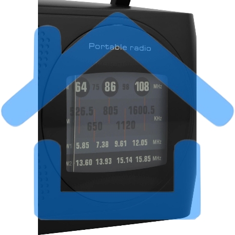 Радиоприемник Vitek VT-3587 BK черный-12