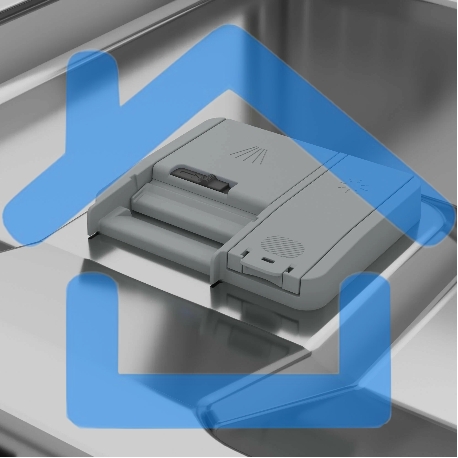 Встраиваемая посудомоечная машина Beko BDIS1W961, белый, 44.8 см, 9 компл., 55 дБ, класс A-4