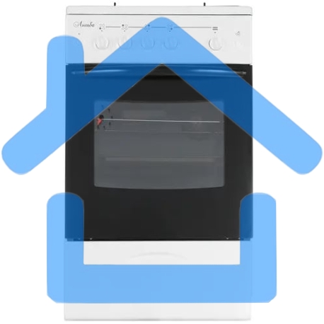 Плита газовая Лысьва ГП 400 МС СТ-2у белый, конфорок 4 газовых, духовка 57 л, 50 см x 84 см x 60 см-1