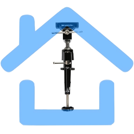 Тиски настольные Matrix 18508многофункциональные, смен.насадка-хомут для дрели, шарнирный механизм-3