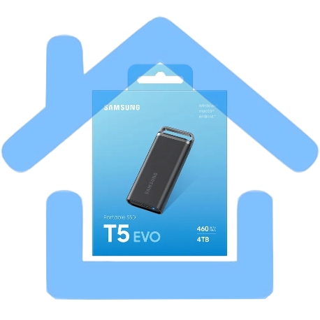 Внешний накопитель SSD Samsung T5 EVO External 4Tb (1024Gb) черный USB 3.2 (MU-PH4T0S/WW) 1year-17
