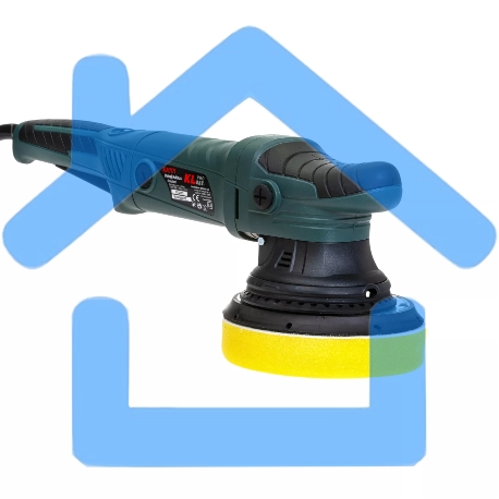 Профессиональная полировальная угловая машина KLPRO KLPJ7171 (720вт, 5000 об/мин, 150мм, орбитальное вращение)-9